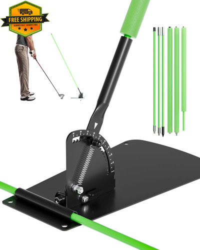 Golf alignment stick holder - alignment,