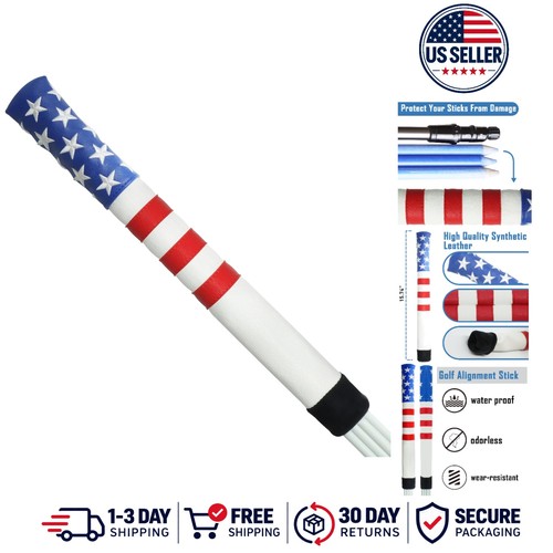 Golf alignment stick cover - alignment,