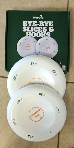 Whygolf alignment discs - whygolf,