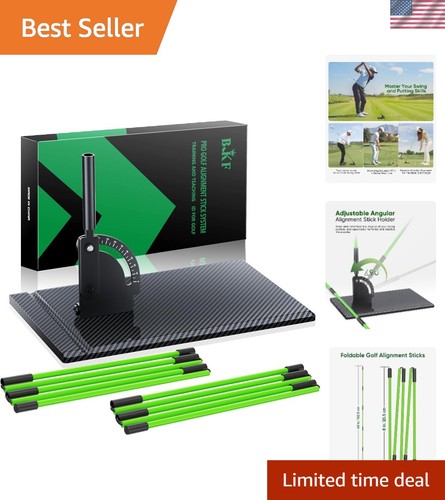 Golf alignment sticks and - sticks,