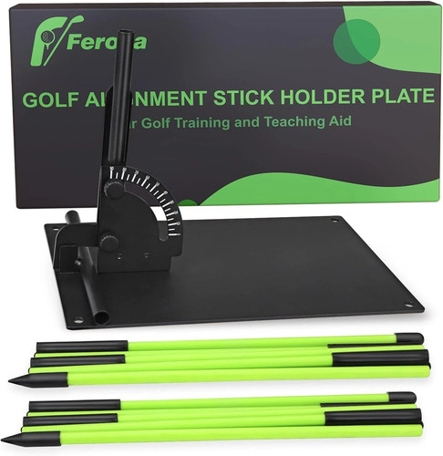 Upgraded golf alignment - alignment, stick
